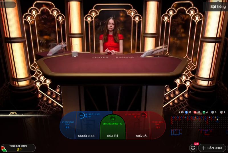 Baccarat trực tuyến – Trò chơi casino trực tuyến siêu cuốn hút